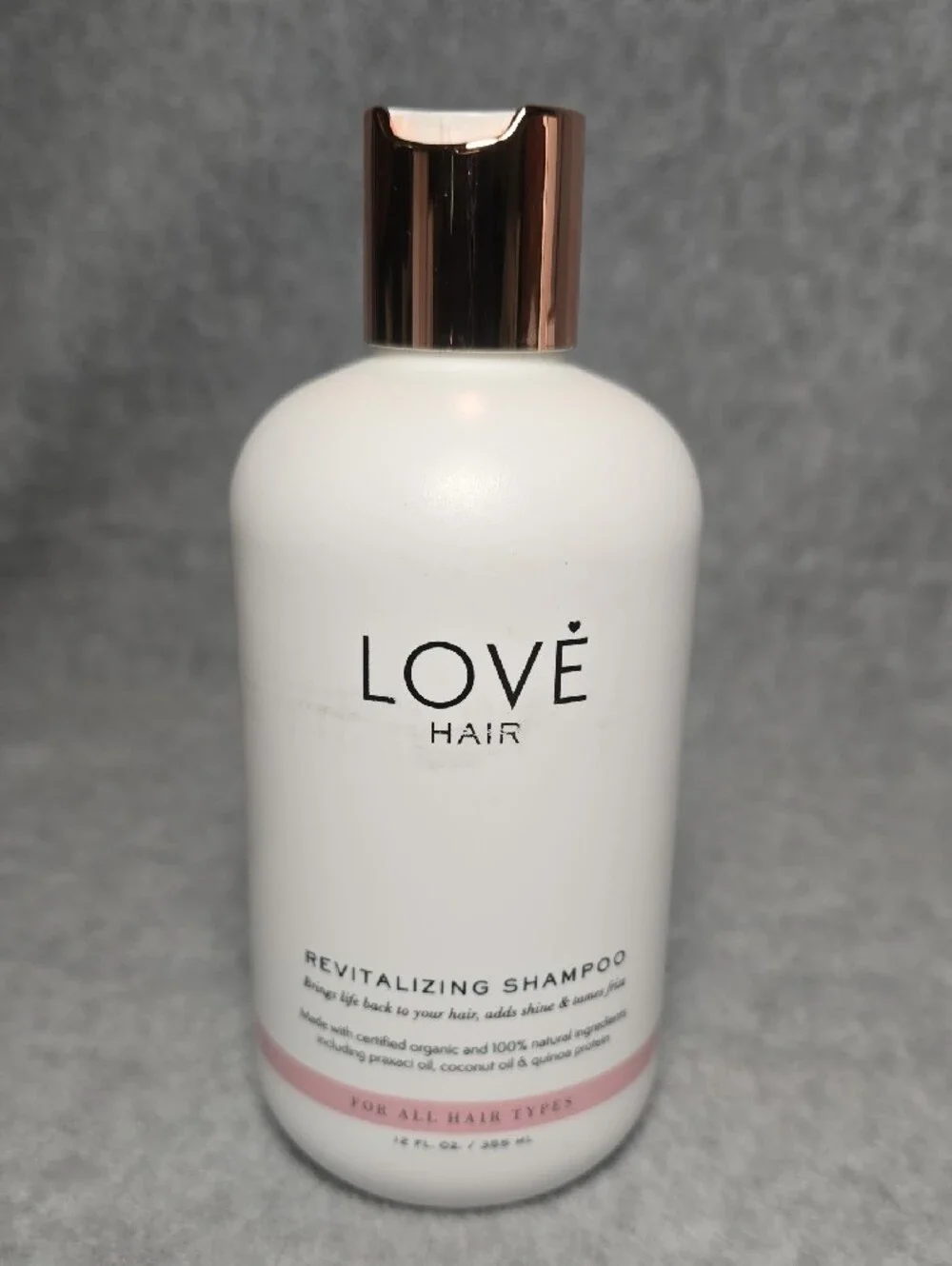Love Hair Revitalizing Shampoo, Nourishing Treatment Mask and Nourishing Oil